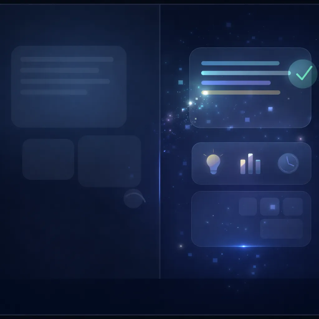 隆成式AI活用術を実践すると…セクションのビジュアル